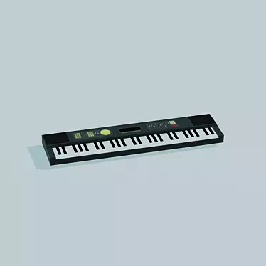 Low Poly Synth: Digital Soundscapes 3D model image 1 