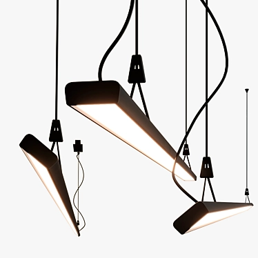 Avatar Pop: Modern Pendant Light by Ole! Lighting 3D model image 1 