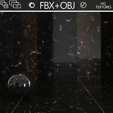 Luxury Marble Tiles Collection 3D model image 1 