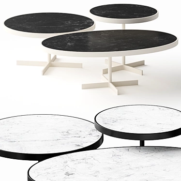 Cerasarda Coffee Tables: Sleek and Stylish 3D model image 1 