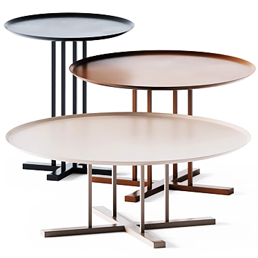 Sleek and Stylish Coffee Tables Sini 3D model image 1 