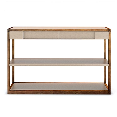 Elegant Kendrick Console Table 3D model image 1 