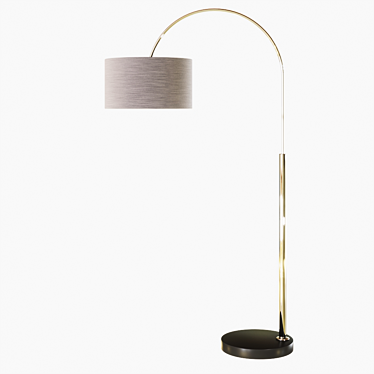 HEATHFIELD&Co REACH Floor Lamp 3D model image 1 