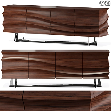 Infinity Ceviz Sideboard: Modern Elegance for your Space 3D model image 1 