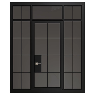 Modern Interior Door Design 3D model image 1 