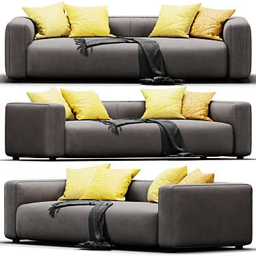 Elegant Linteloo Southampton Sofa 3D model image 1 