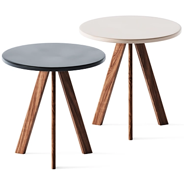 Minimalist Scandinavian Coffee Table 3D model image 1 