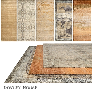 Dovlet House 5-Piece Carpets (767) 3D model image 1 