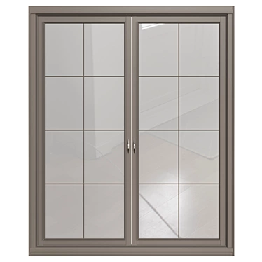 Elegant Interior Door: Rendered Vray Max 3D model image 1 