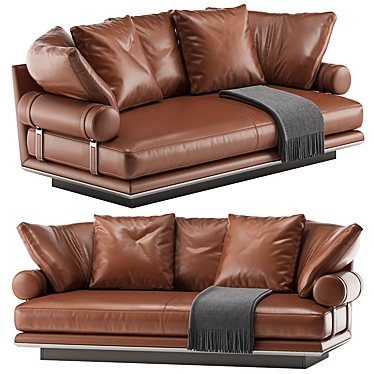 B&B Italia Noonu Sofa: Modern Elegance for Your Home 3D model image 1 