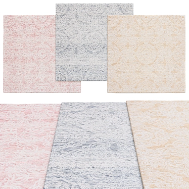 Safavieh Square Rugs | Sizes: 150x150cm, 200x200cm, 250x250cm 3D model image 1 