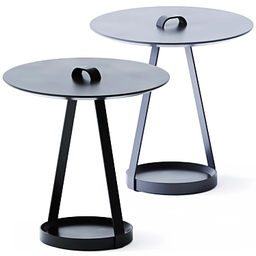 ZOE Coffee Table: Stylish & Compact 3D model image 1 