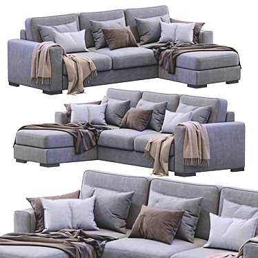 Modern Stylish Orion Sofa 3D model image 1 