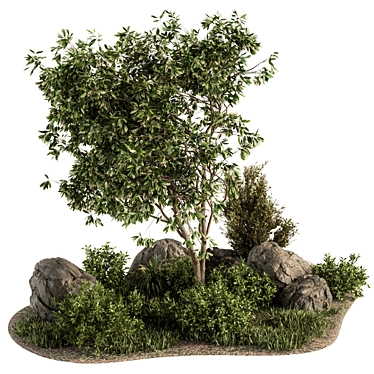 Lush Garden Oasis - Set 17 3D model image 1 