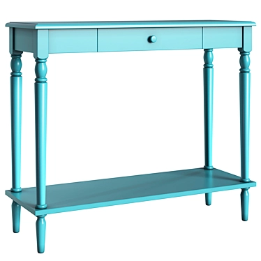 Timeless Elegance: Classic Console Table 3D model image 1 