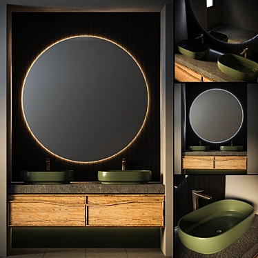 GESSI Faucet: Stylish Bathroom Furniture 3D model image 1 