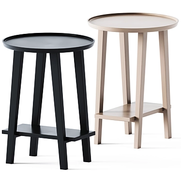 Gervasoni LC 45 Side Table: Sleek and Elegant 3D model image 1 