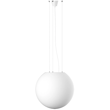 50cm Sphere Pendant Light 3D model image 1 