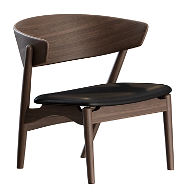 Sibast No 7 Lounge Chair: Timeless Elegance for Ultimate Comfort 3D model image 1 