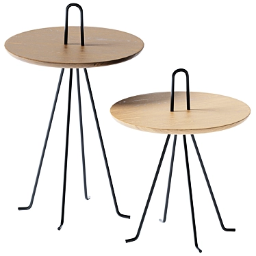 Modern Tipi Coffee Table 3D model image 1 