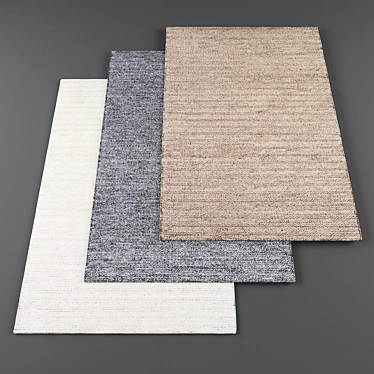 High Resolution Carpets - Set of 4 - Texture Bundle 3D model image 1 