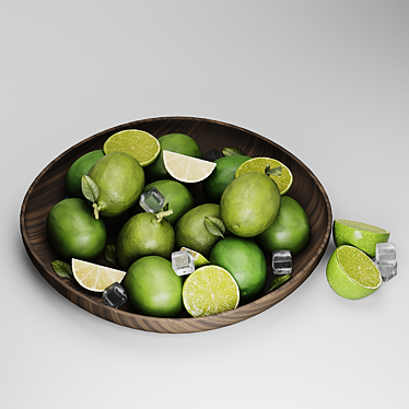 Zesty Lime Variety for Refreshing Delights 3D model image 1 