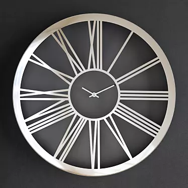 Wall clock with roman numerals