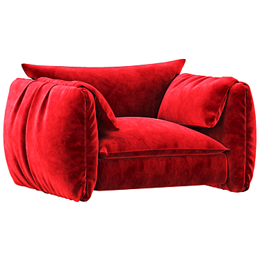 Cozy Costes Oversized Armchair 3D model image 1 