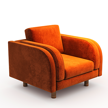 Italian Style Moreno Chair: Elegant and Comfortable 3D model image 1 