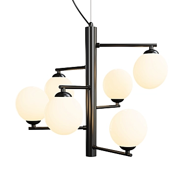 Willa Hanging Light Fixture 3D model image 1 