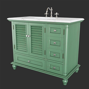 Pottery Barn Page: 19"-60" Bathroom Vanities 3D model image 1 