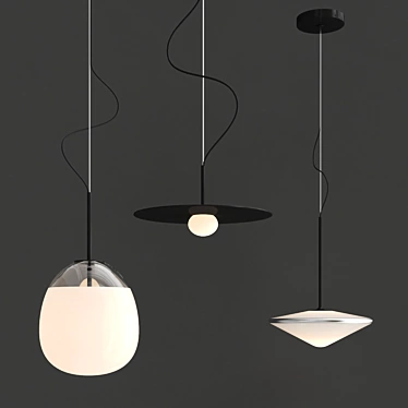  Modern Tempo Lighting Collection 3D model image 1 