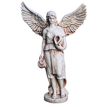 Ethereal Angel Sculpture 3D model image 1 
