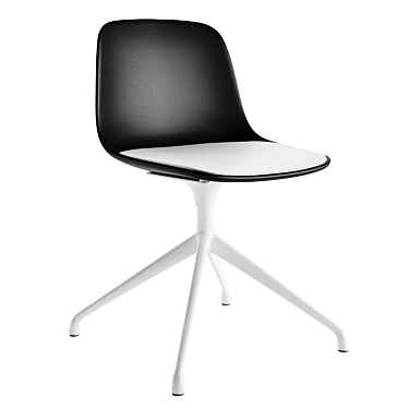 Modern Minimalist Seela Chair 3D model image 1 