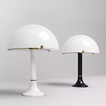 Elegant Bloomsbury Table Lamp 3D model image 1 