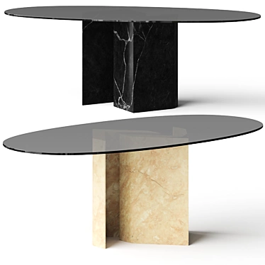  Elegant Marmi Erse Dining Tables 3D model image 1 