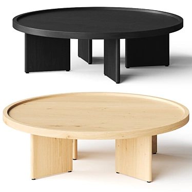 Minimalist Logan Coffee Tables 3D model image 1 