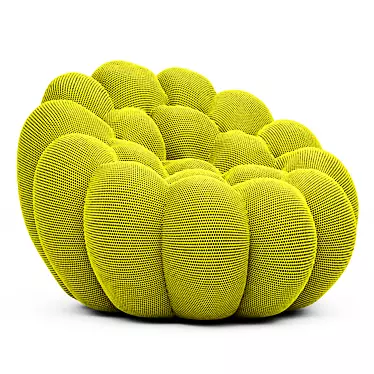 Contemporary Bubble Armchair 3D model image 1 