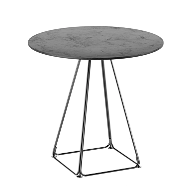 "Celestial Circles" Dining Table 3D model image 1 