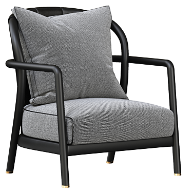 ALISON Flexform Armchairs: Timeless Elegance 3D model image 1 