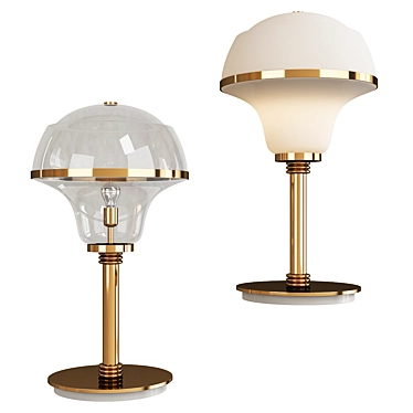 Elegant Stella Table Lamp 3D model image 1 