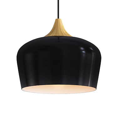 Minimalist Nordic Pendant Light 3D model image 1 