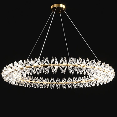 Beatrix: Elegant and Chic Pendant Lighting 3D model image 1 