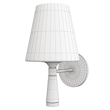 Title: Ramsey 1-Light Wall Fixture 3D model image 1 