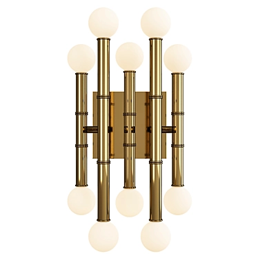 Modern Meurice Wall Sconce 3D model image 1 