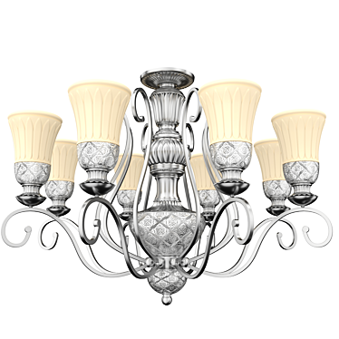 Versace Country Chandelier 3D model image 1 