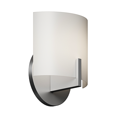 Scudo LED Wall Light 3D model image 1 