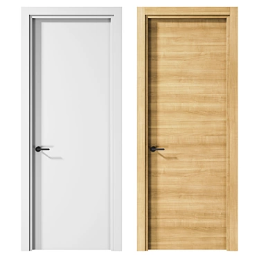 Neo Volhovec Door Set 3D model image 1 