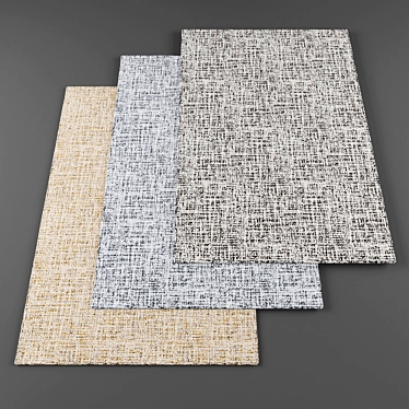 Modern Rugs Bundle | High-Resolution Textures 3D model image 1 