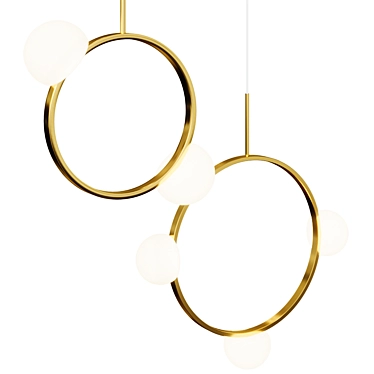 Contemporary Pendant Lights by Lampatron 3D model image 1 